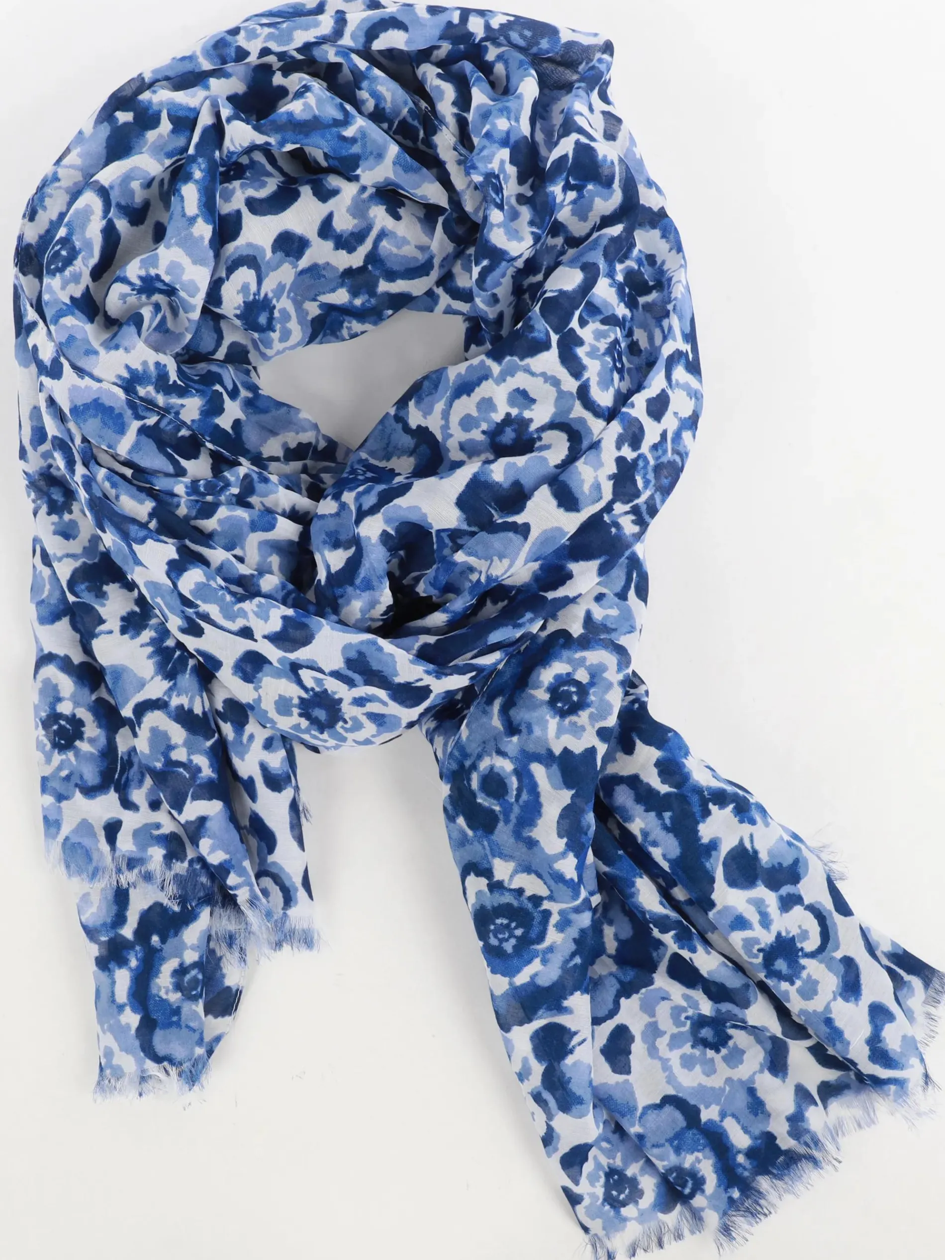 Damen Schal mit Blumenprint