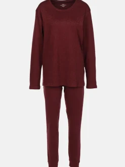 Damen Schlafanzug mit schlichterm Muster