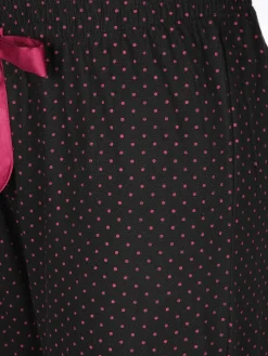 Damen Schlafanzughose mit Pünktchen