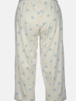 Damen Schlafhose Capri