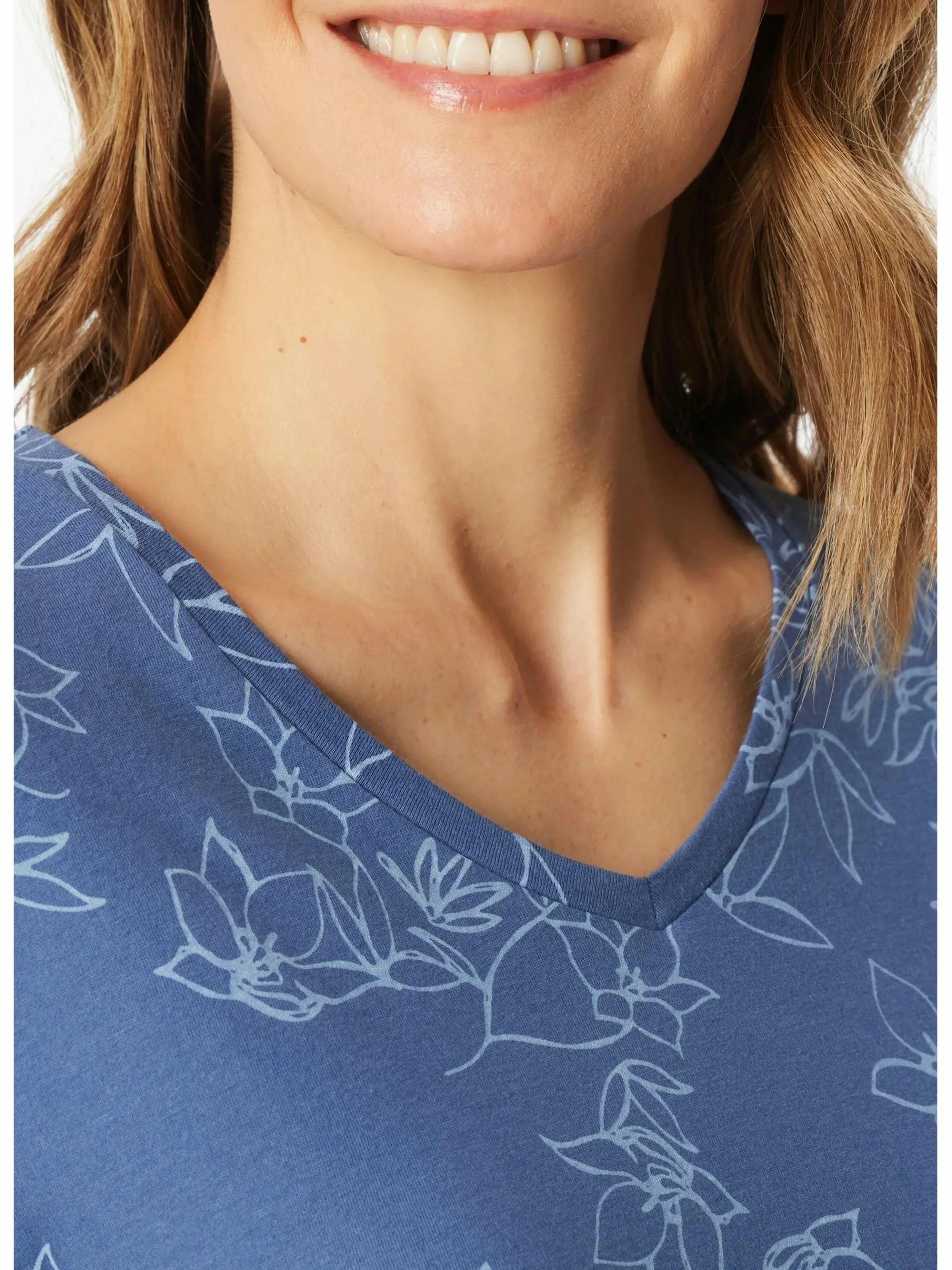 Damen Schlafshirt in langer Ausführung