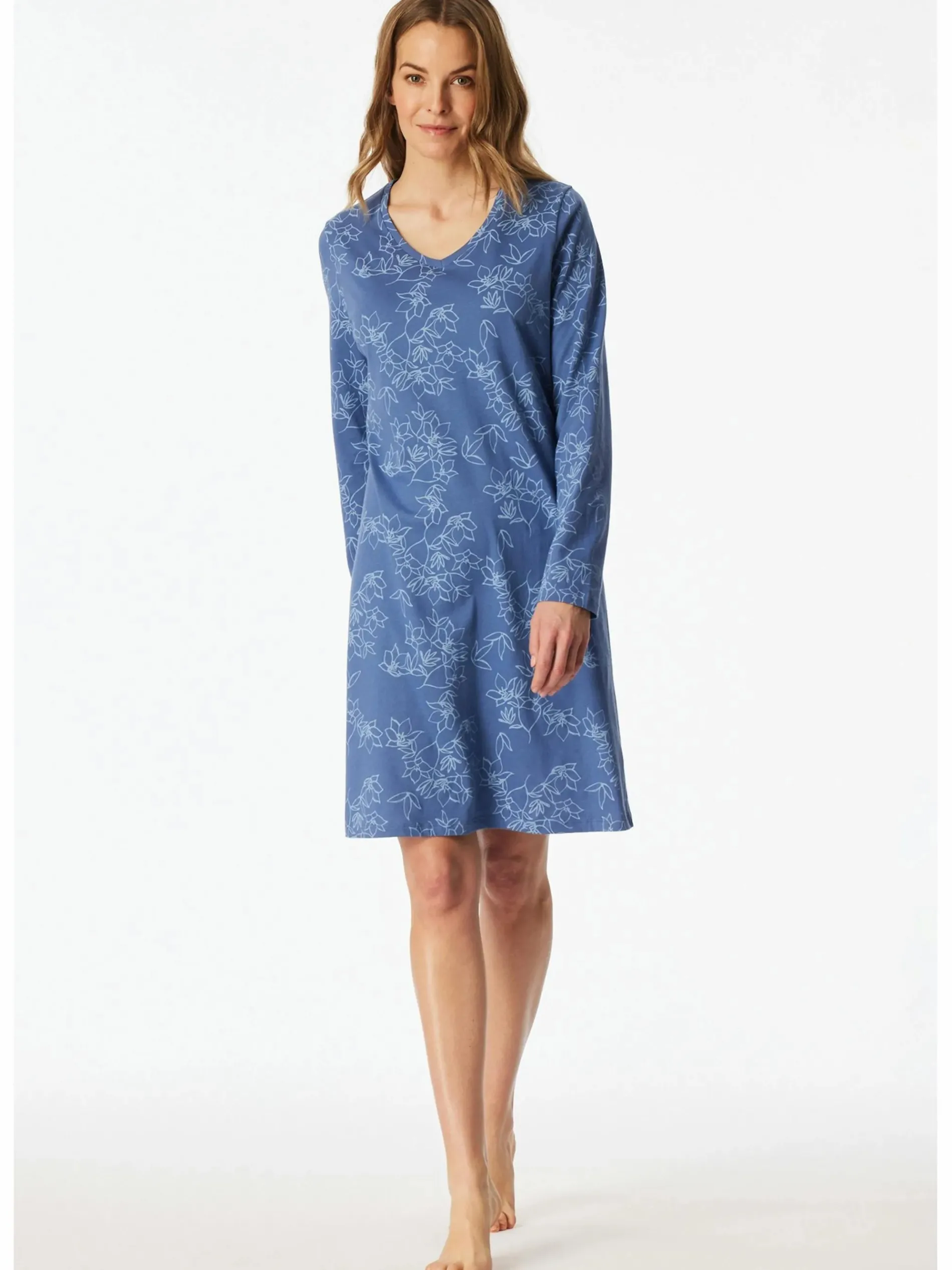 Damen Schlafshirt in langer Ausführung