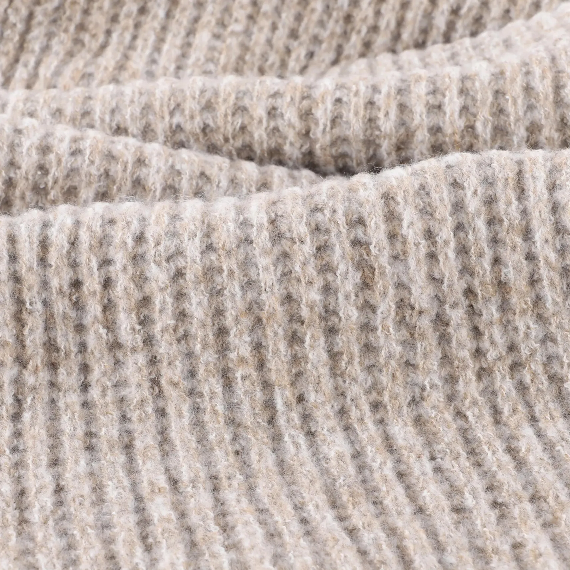 Damen Schlauchschal in gerippter Ware