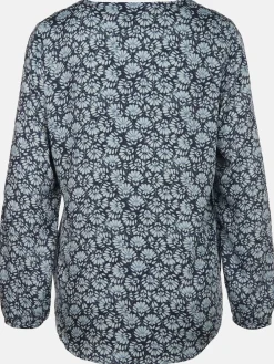 Damen Schlupfbluse mit Muster