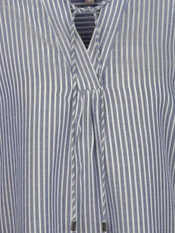 Damen Schlupfbluse mit Streifen