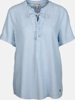 Damen Schlupfbluse mit Streifen