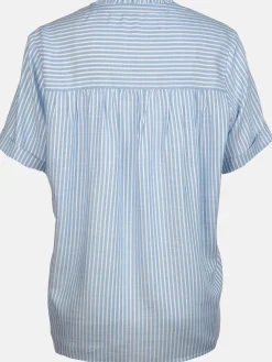 Damen Schlupfbluse mit Streifen