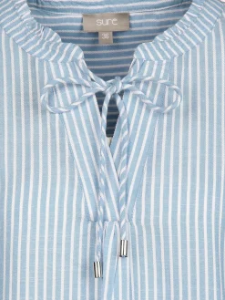 Damen Schlupfbluse mit Streifen