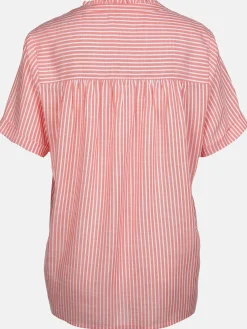 Damen Schlupfbluse mit Streifen