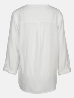 Damen Schlupfbluse unifarben