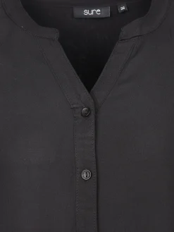 Damen Schlupfbluse unifarben