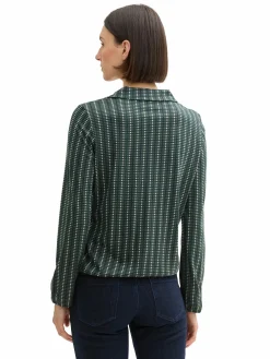 Damen Schlupfshirt mit Alloverprint