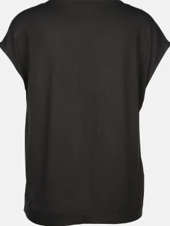 Damen Shirt aus Materialmix