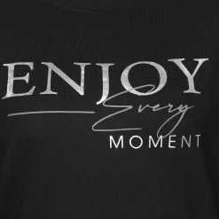 Damen Shirt mit 3/4 Arm und Print