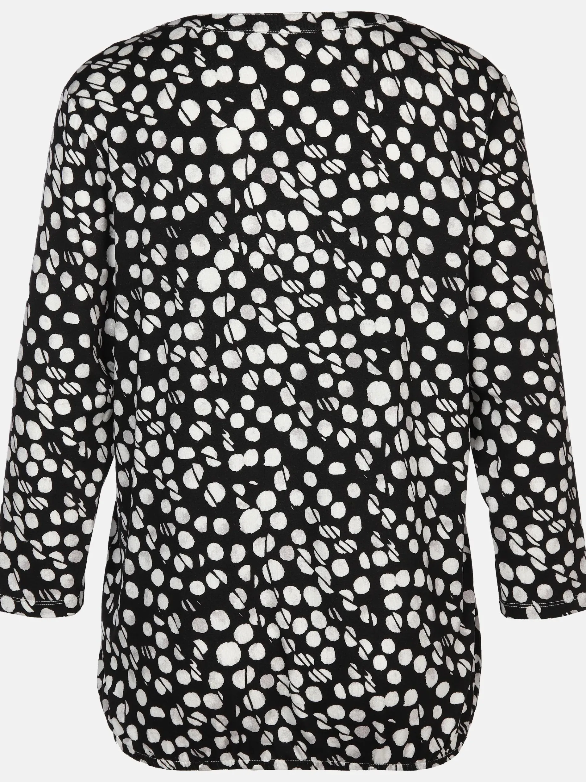 Damen Shirt mit 3/4 Arm und Minimalprint