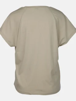 Damen Shirt mit abgeschrägten Ärmeln