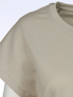 Damen Shirt mit abgeschrägten Ärmeln