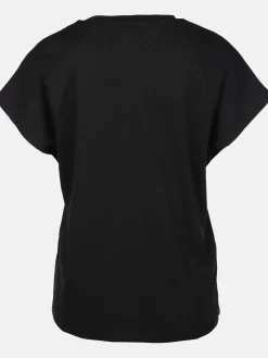 Damen Shirt mit abgeschrägten Ärmeln
