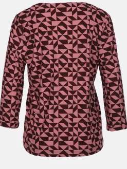 Damen Shirt mit Alloverprint