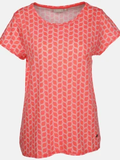 Damen Shirt mit Alloverprint