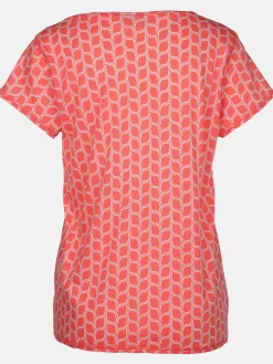 Damen Shirt mit Alloverprint