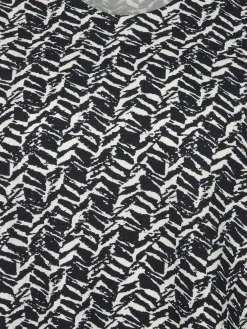 Damen Shirt mit Alloverprint