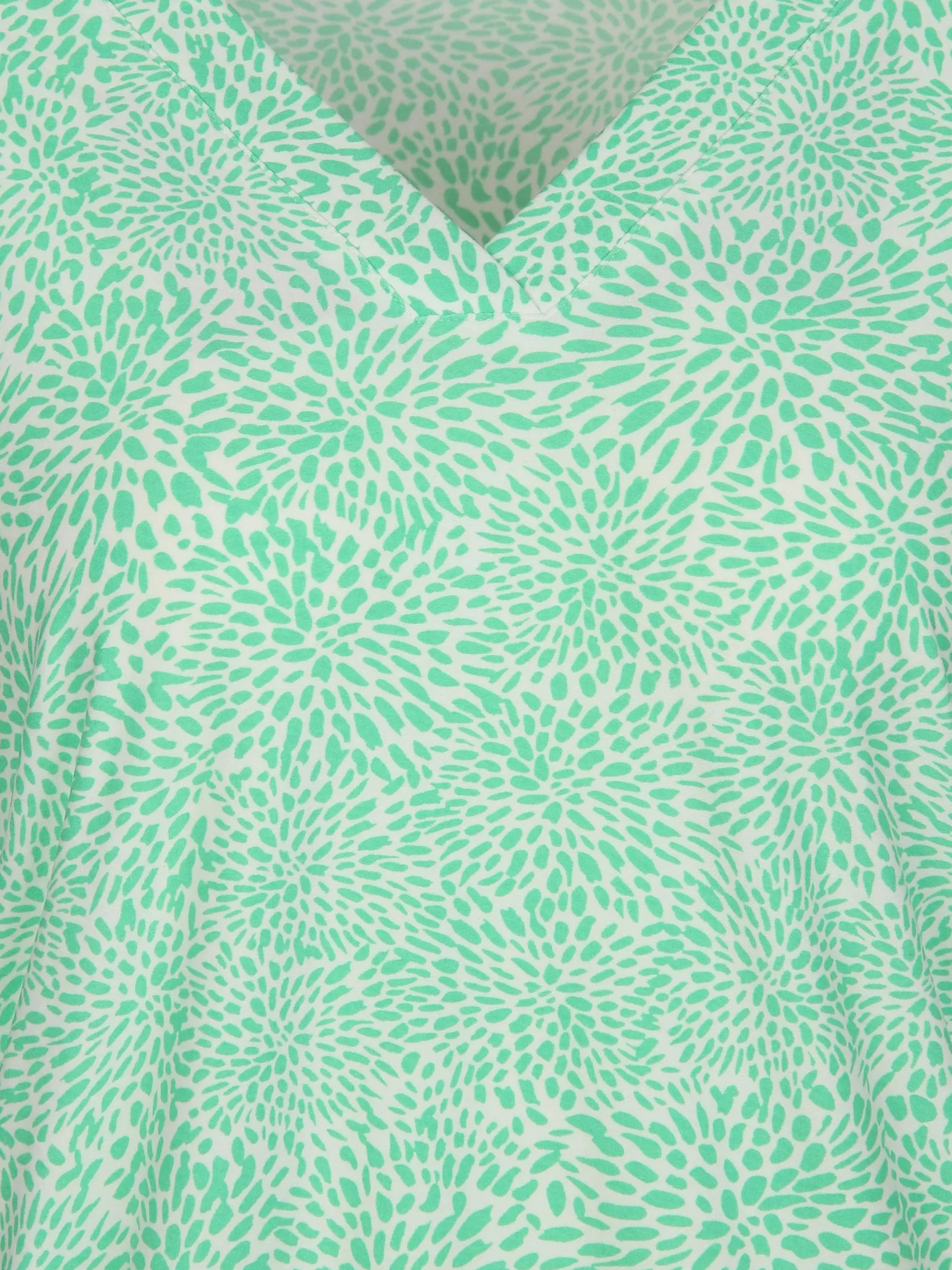 Damen Shirt mit Alloverprint und 3/4 Ärmel