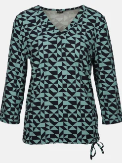 Damen Shirt mit Alloverprint