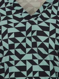 Damen Shirt mit Alloverprint