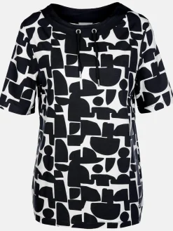 Damen Shirt mit Alloverprint