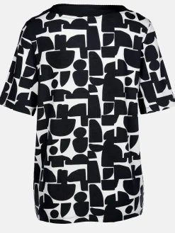 Damen Shirt mit Alloverprint