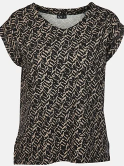 Damen Shirt mit Alloverprint