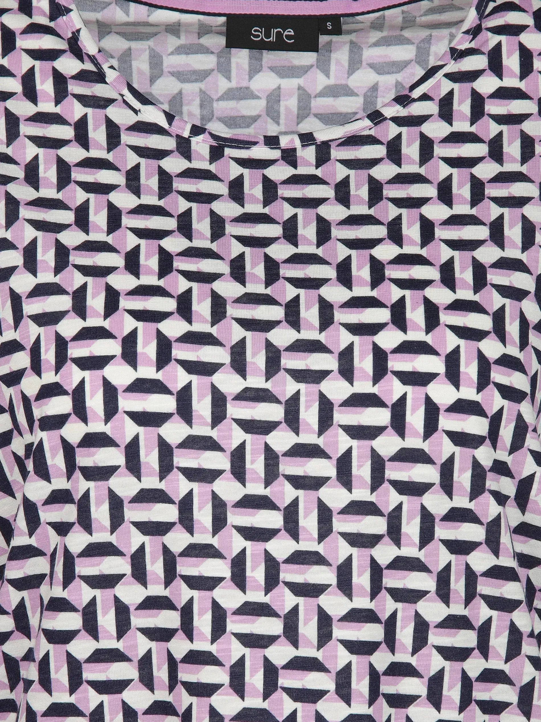Damen Shirt mit Alloverprint