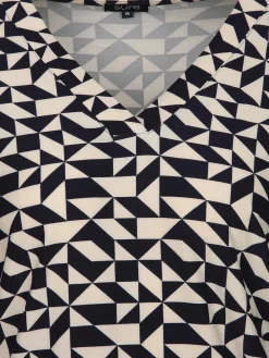 Damen Shirt mit Alloverprint