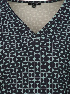 Damen Shirt mit Alloverprint