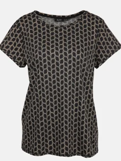 Damen Shirt mit Alloverprint