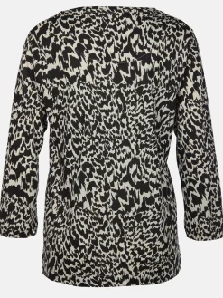 Damen Shirt mit Alloverprint