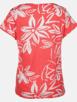 Damen Shirt mit Alloverprint