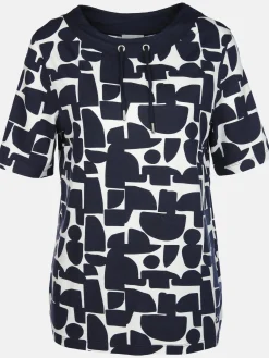 Damen Shirt mit Alloverprint