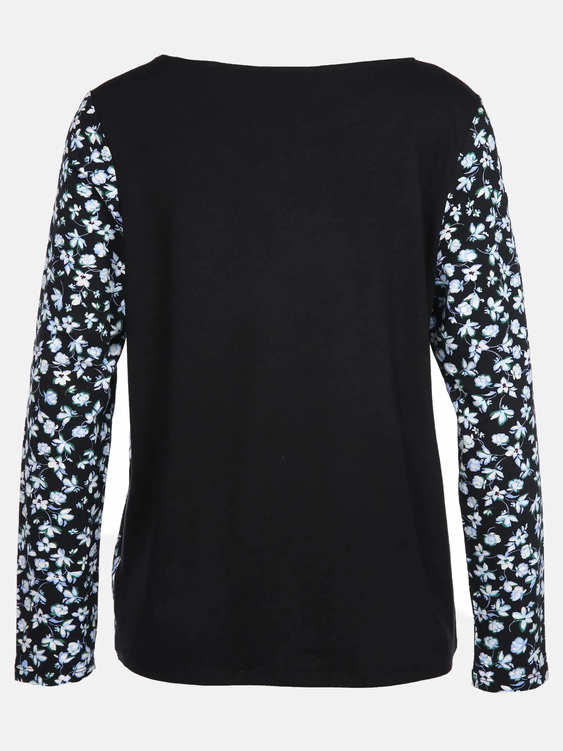 Damen Shirt mit Blumenprint und Nieten