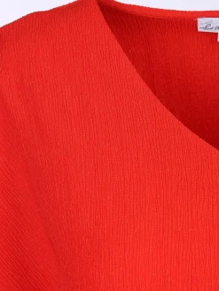 Damen Shirt mit Crashoptik