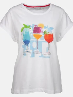 Damen Shirt mit Frontprint