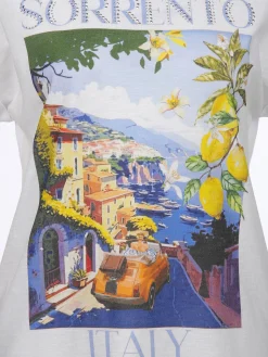 Damen Shirt mit Frontprint