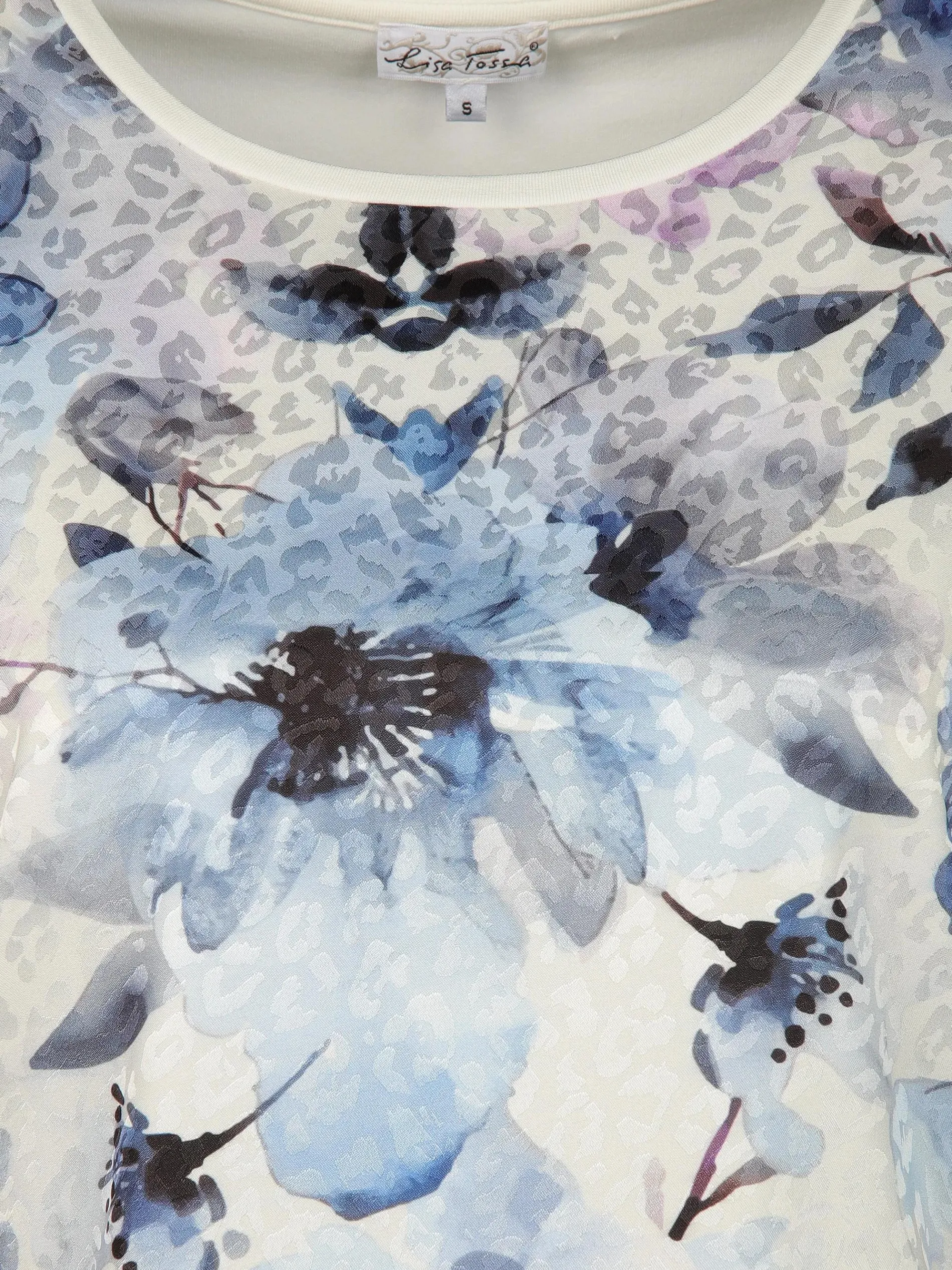 Damen Shirt mit Glanzeffekt