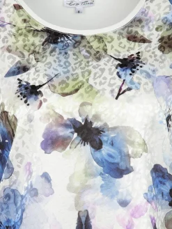 Damen Shirt mit Glanzeffekt