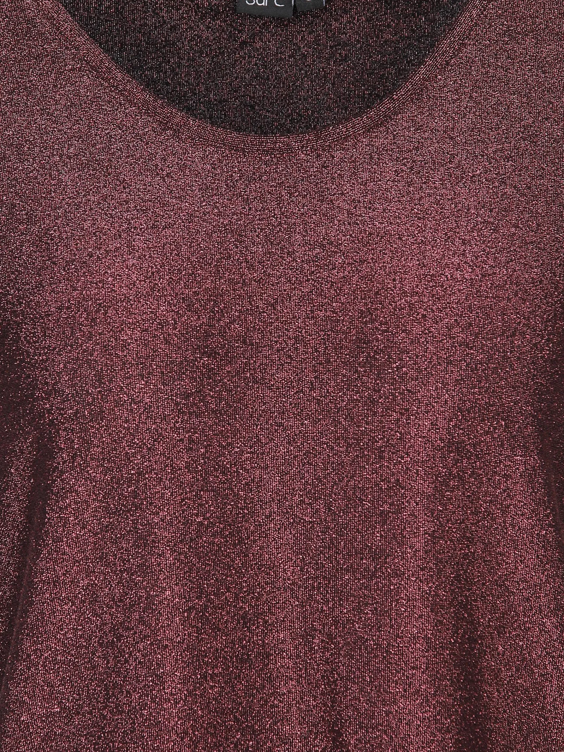 Damen Shirt mit Glitzereffekt