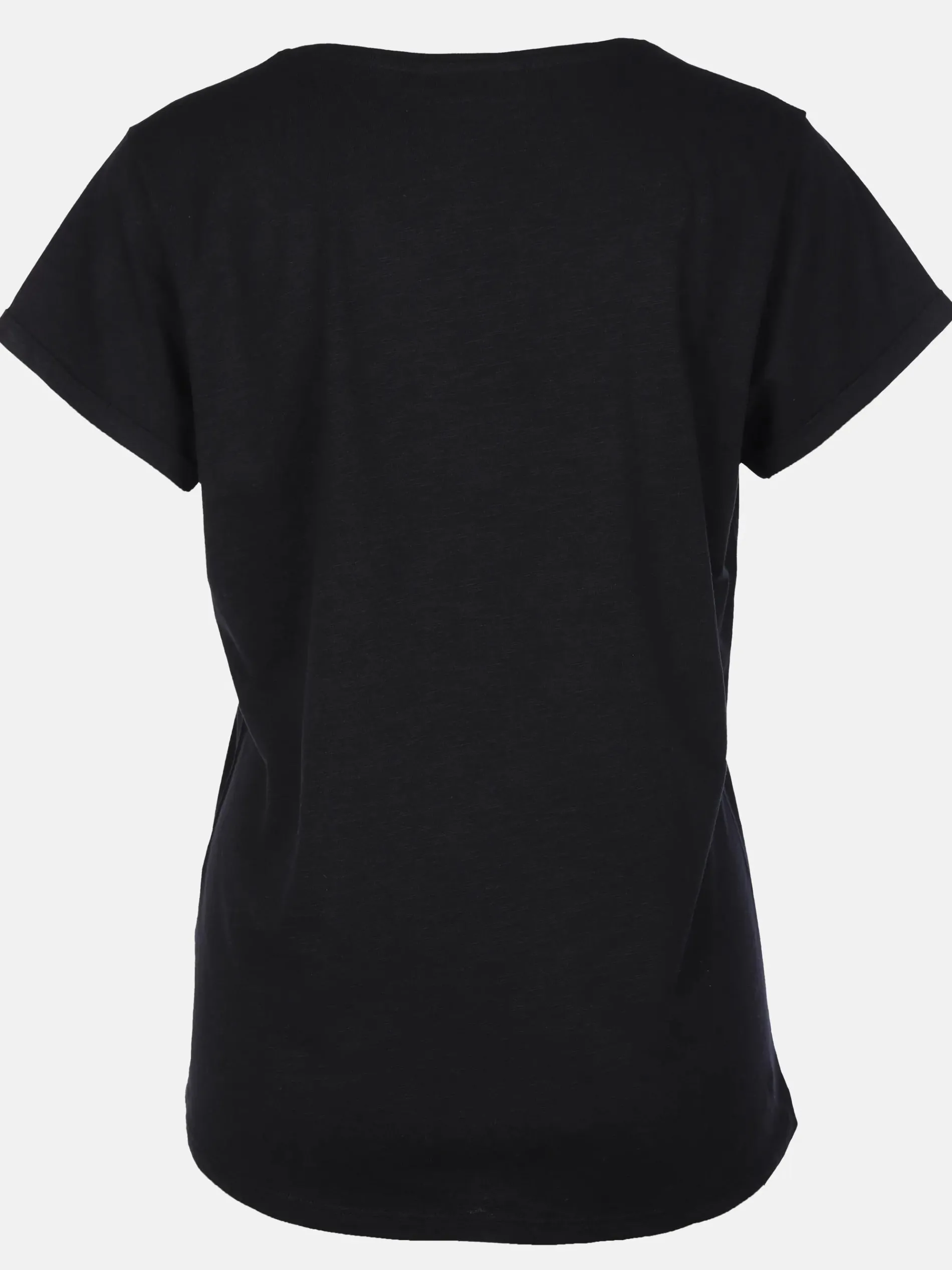 Damen Shirt mit Glitzerprint und Strasssteinchen