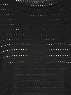 Damen Shirt mit Lochmuster