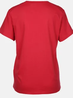 Damen Shirt mit Logostickerei
