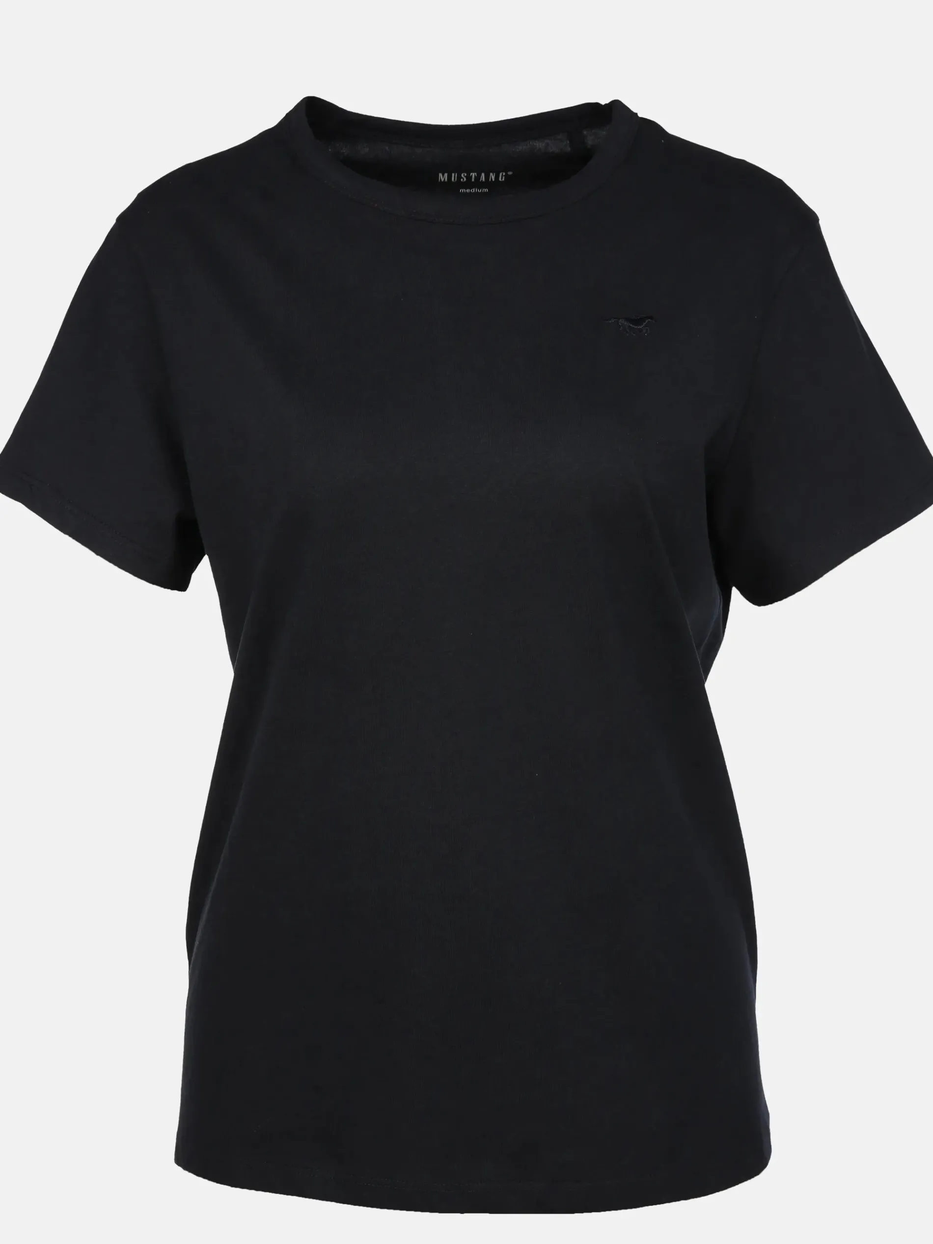 Damen Shirt mit Logostickerei